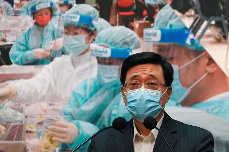 Image for Hong Kong deputy chief says he plans to run for city’s top job