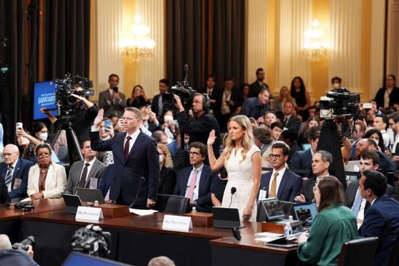 Image for Trump watched Jan. 6 U.S. Capitol riot unfold on TV, ignored pleas to call for peace