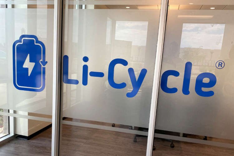 Image for Li-Cycle to build French battery processing facility