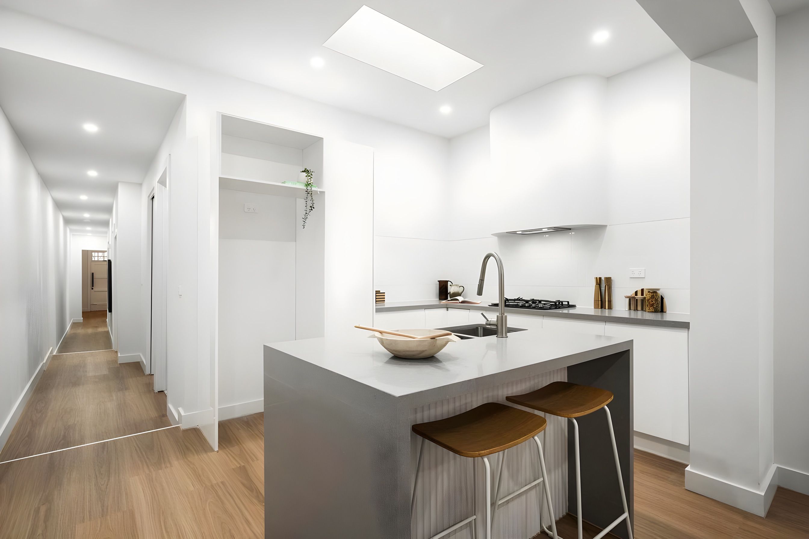 Kitchen in the Ascot Vale home