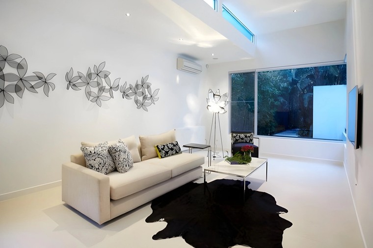 Living room in the Beaumaris renovation