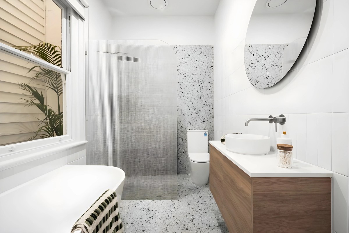Bathroom in the Ascot Vale home