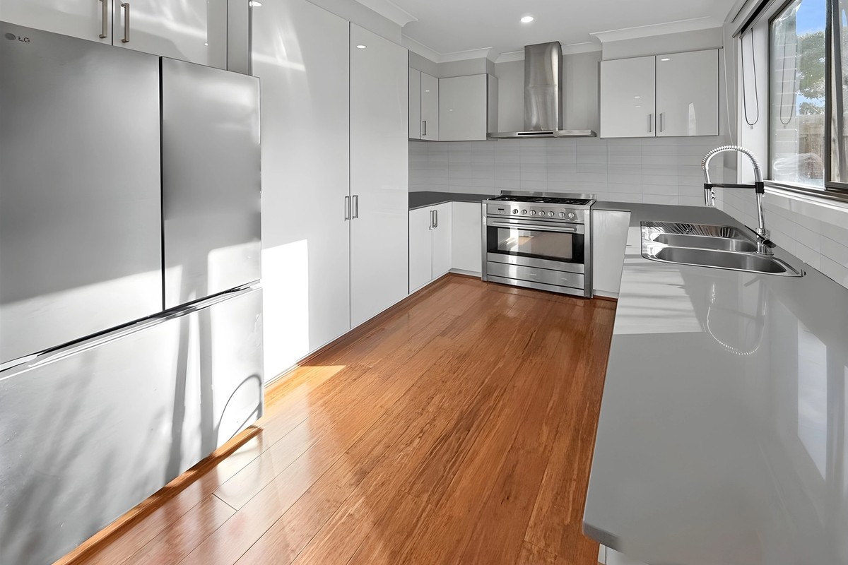 Kitchen in the Glenroy dual occupancy