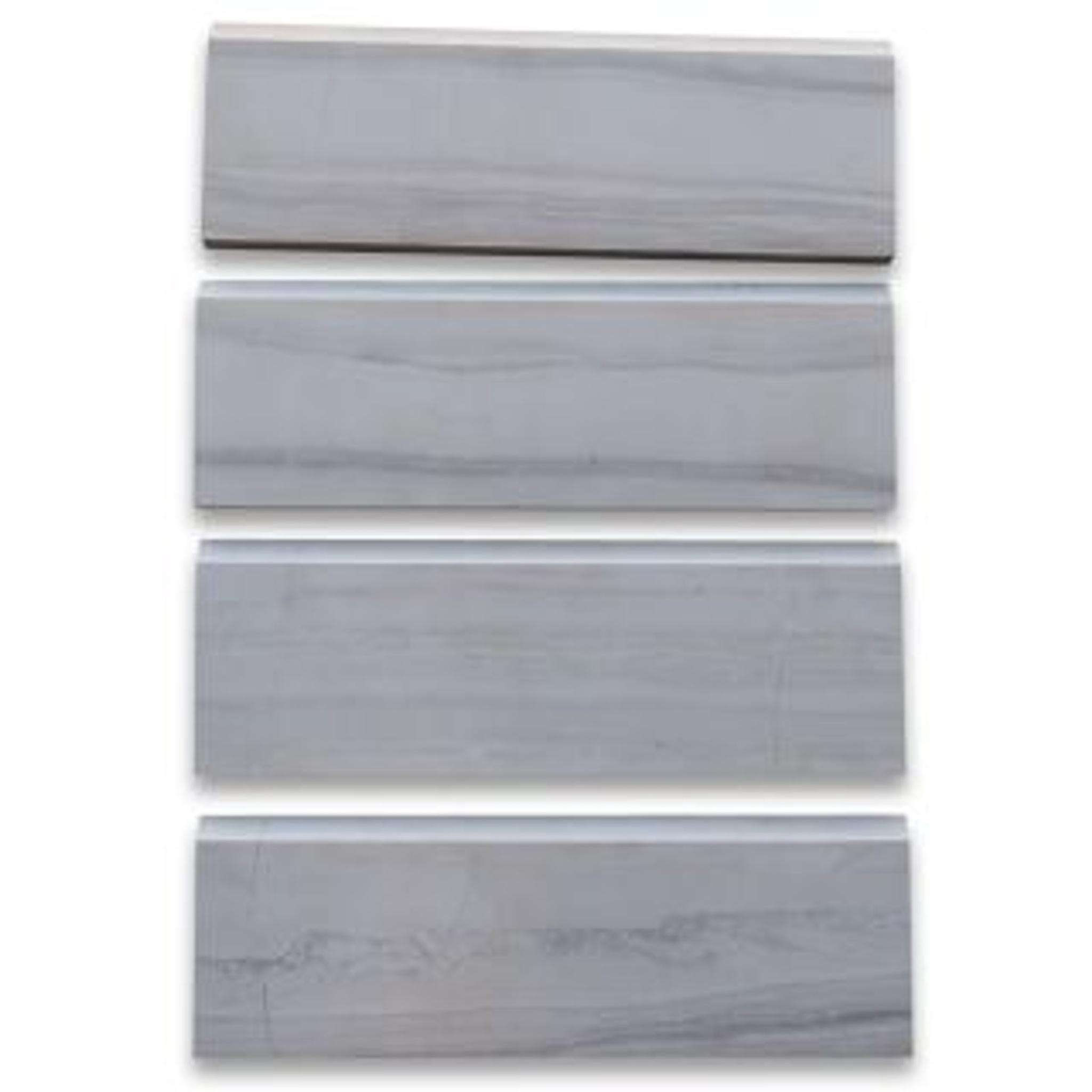 Phào chỉ đá Marble Baseboard (phào chân tường) — bề mặt mài mờ (honed), Rochelle Couture