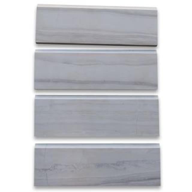 Phào chỉ đá Marble Baseboard (phào chân tường) — bề mặt mài mờ (honed), Rochelle Stone