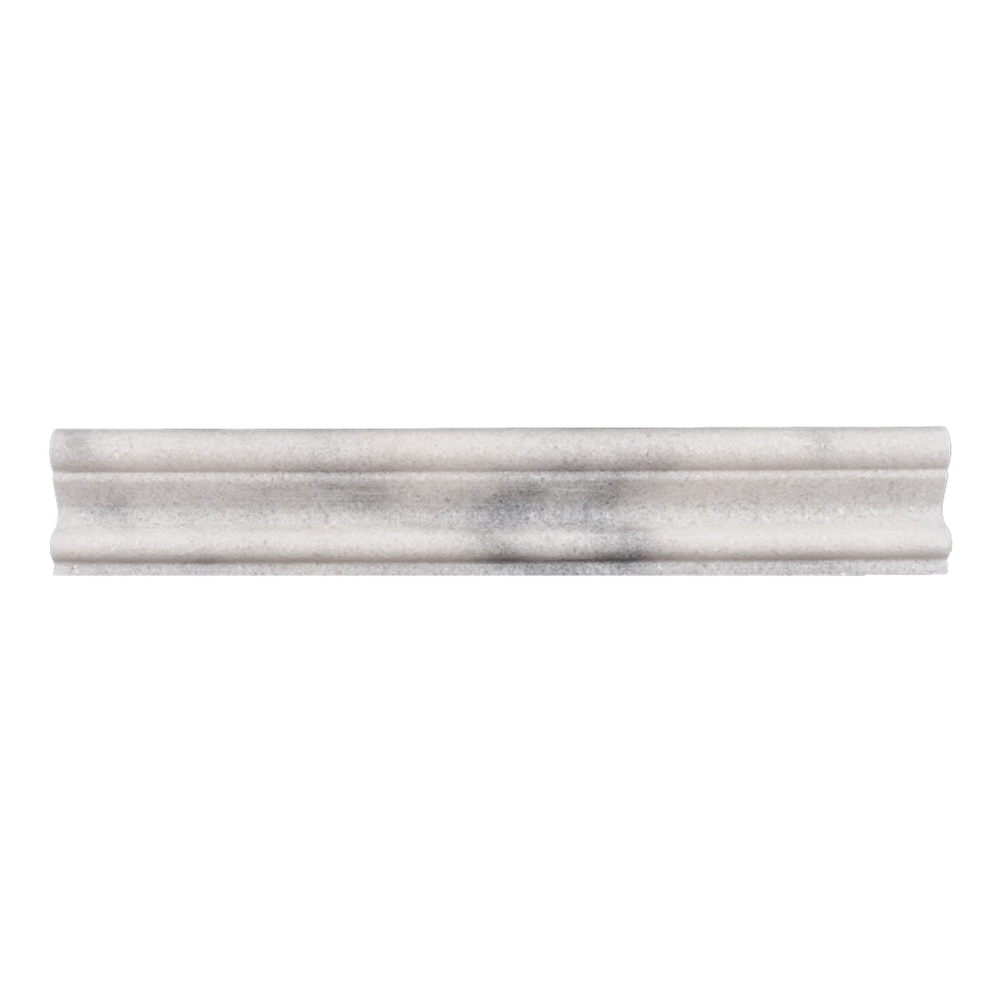 Phào chỉ đá Milas White Crown (phào đỉnh) — bề mặt mài mờ (honed), Rochelle Couture