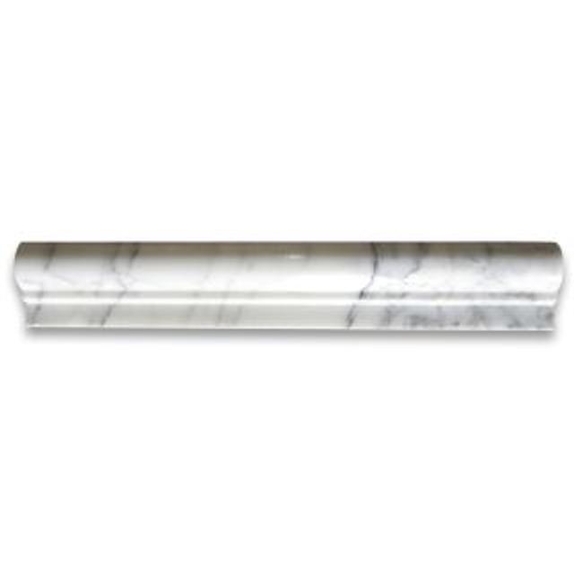 Phào chỉ đá Statuary Chair Rail (viền giữa tường) — bề mặt đánh bóng (polished), Rochelle Stone
