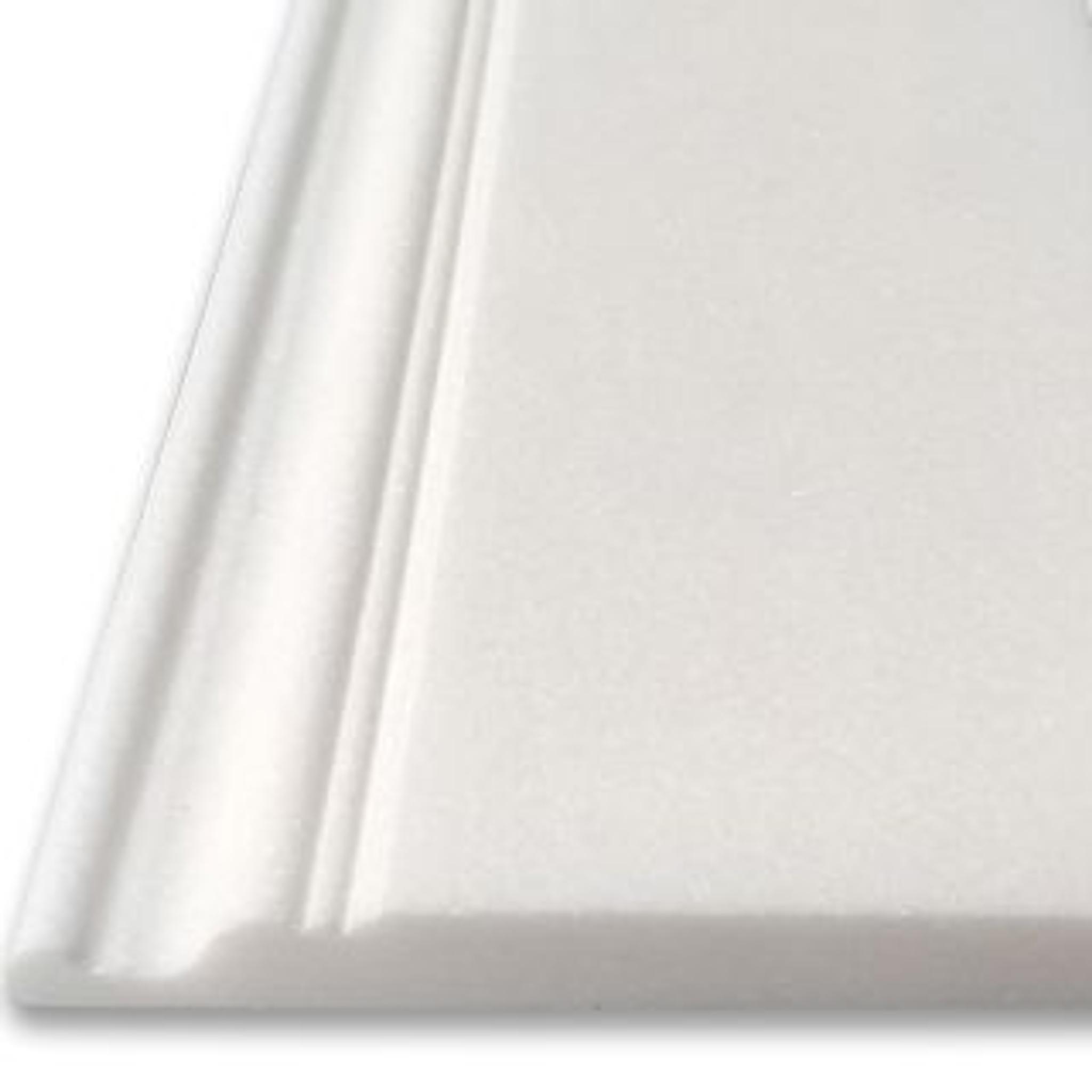 Phào chỉ đá Thassos Baseboard (phào chân tường) — bề mặt đánh bóng (polished), Rochelle Couture