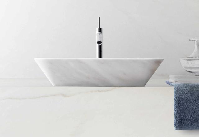 Lavabo Bowl N°8 — nội thất đá Rochelle Stone