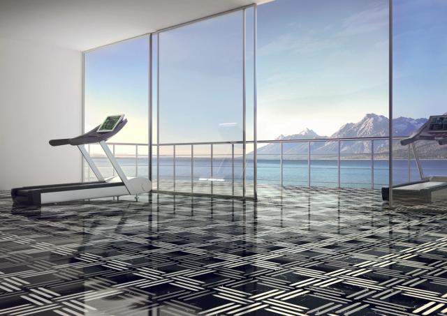 Vách đá 3D Weave — bề mặt marble điêu khắc nổi khối, Kreoo