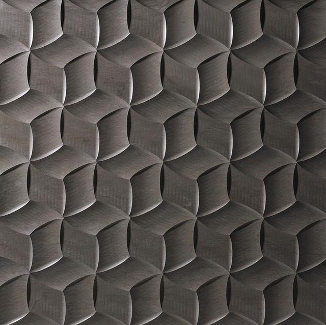 Vách đá 3D Cubo — bề mặt đá tự nhiên điêu khắc nổi khối, Lithos