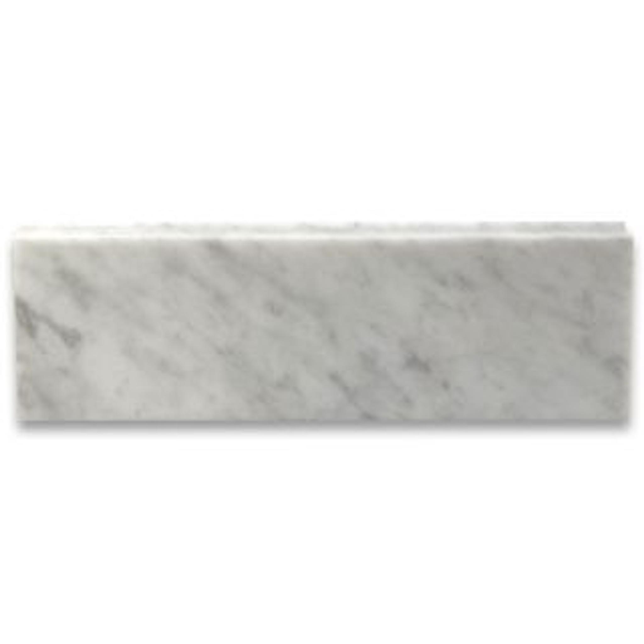 Phào chỉ đá Carrara Baseboard (phào chân tường) — bề mặt đánh bóng (polished), Rochelle Couture