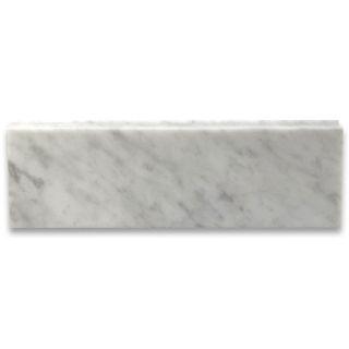 Phào chỉ đá Carrara Baseboard (phào chân tường) — bề mặt đánh bóng (polished), Rochelle Couture