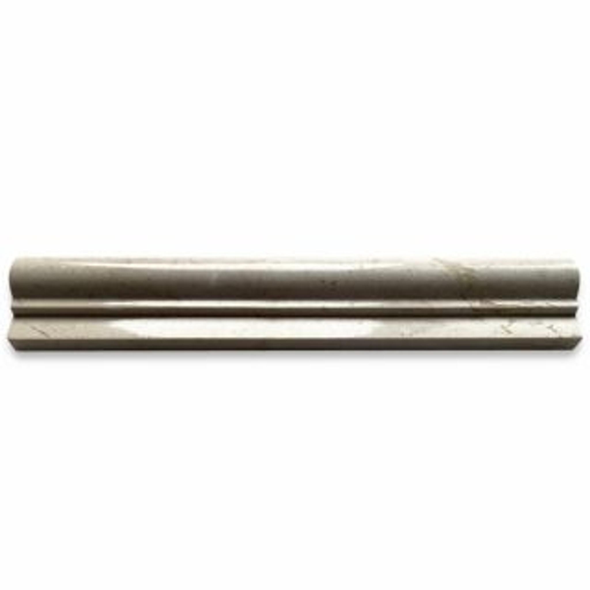 Phào chỉ đá Crema Marfil Chair Rail (viền giữa tường) — bề mặt đánh bóng (polished), Rochelle Couture