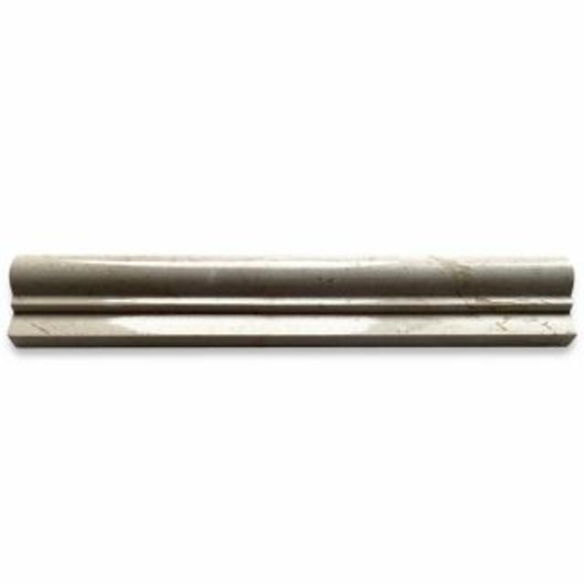 Phào chỉ đá Crema Marfil Chair Rail (viền giữa tường) — bề mặt đánh bóng (polished), Rochelle Stone