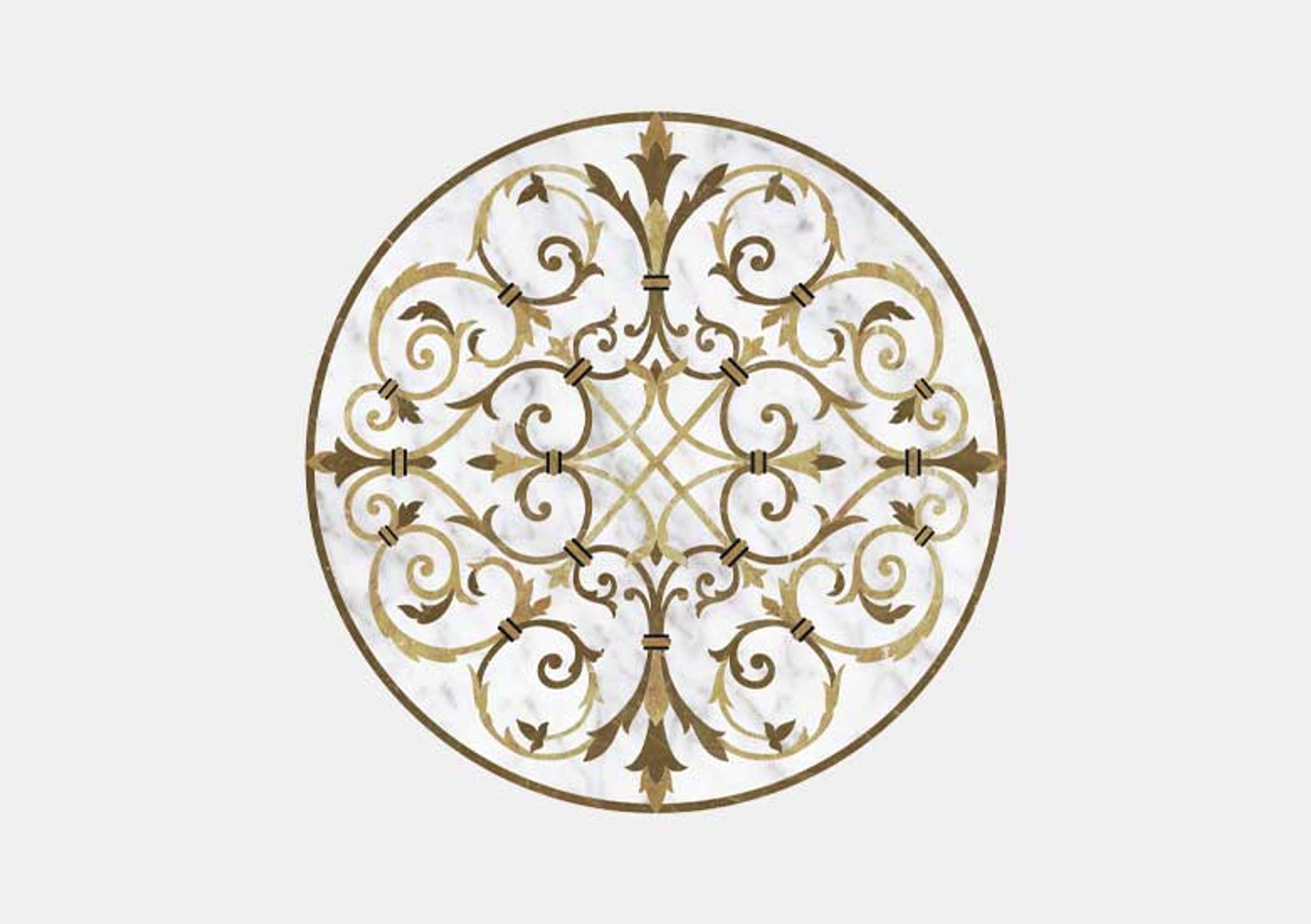 Hoa văn đá khảm marble Lusso — Rochelle Couture