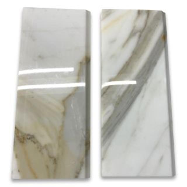 Phào chỉ đá Calacatta Gold Baseboard (phào chân tường) — bề mặt đánh bóng (polished), Rochelle Stone
