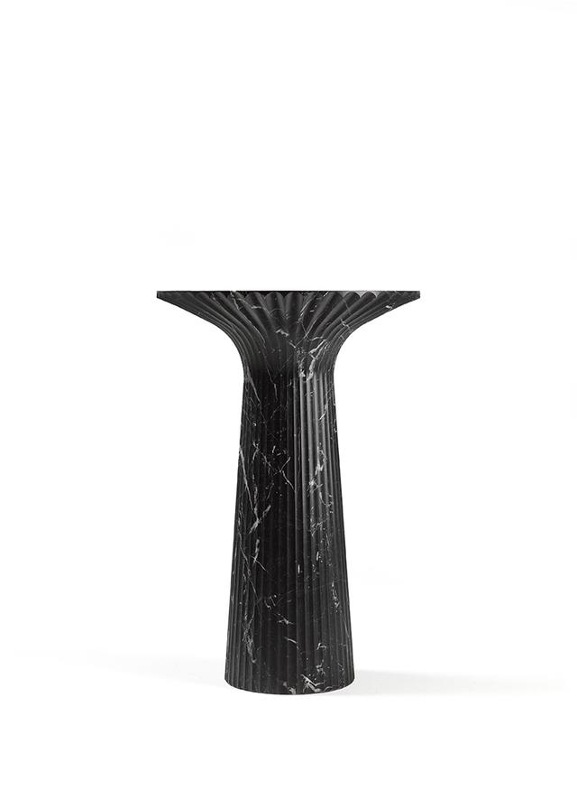 Bàn phụ Odette — nội thất đá Rochelle Stone
