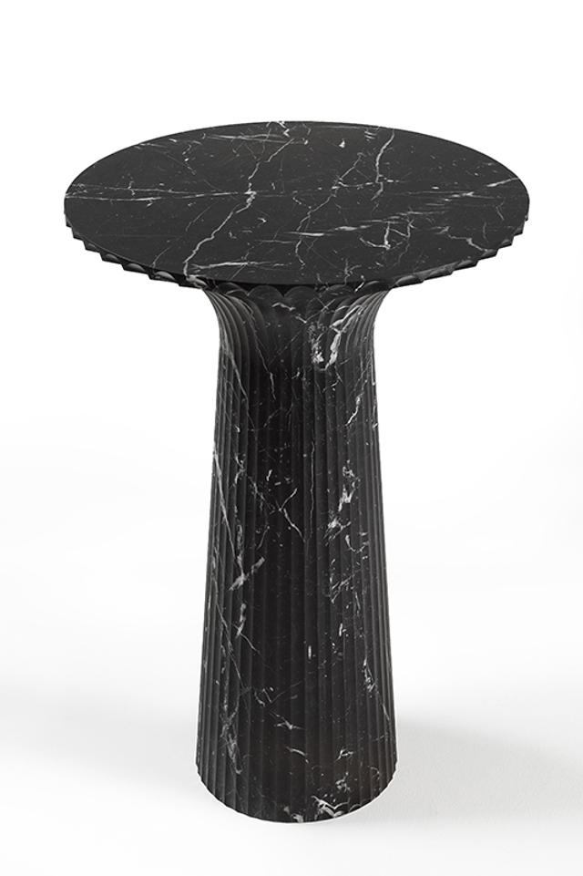 Bàn phụ Odette — nội thất đá Rochelle Stone