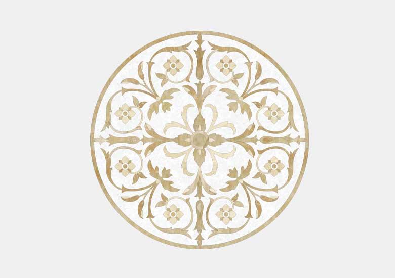 Hoa văn đá khảm marble Ravenna — Rochelle Couture