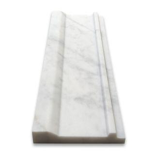 Phào chỉ đá Carrara Plaza Trim — bề mặt mài mờ (honed), Rochelle Couture