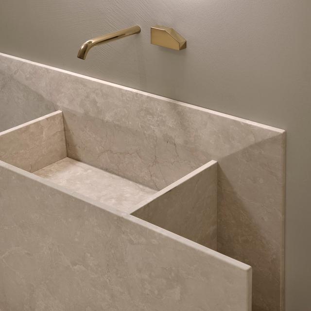 Lavabo Skyline treo tường — lavabo đá tự nhiên Rochelle