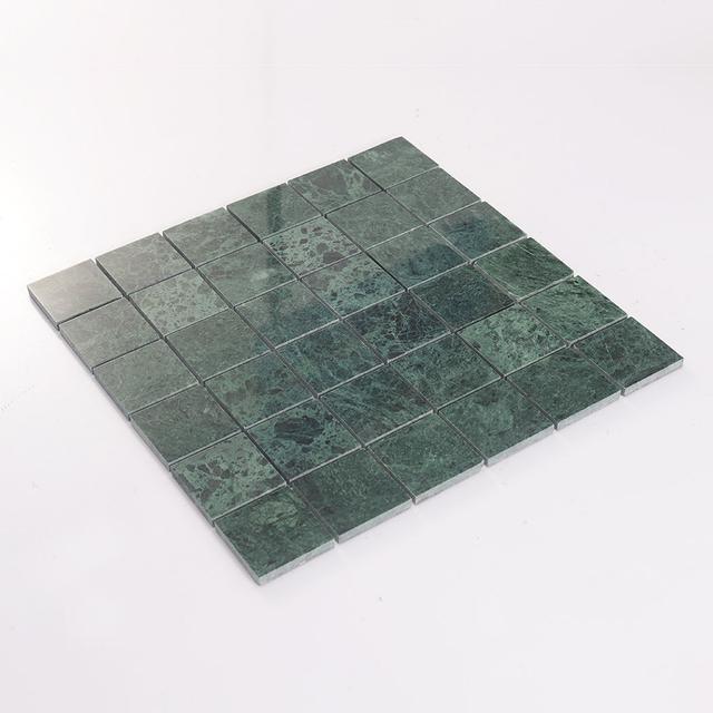 Large Square Marble Mosaic Tile Shower Kitchen Backsplash — mosaic vuông bằng đá marble tự nhiên
