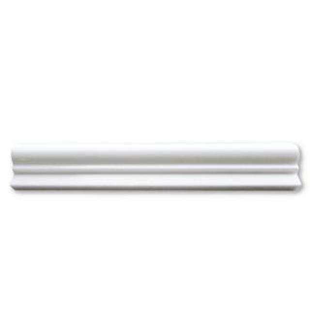 Phào chỉ đá Thassos Chair Rail (viền giữa tường) — bề mặt đánh bóng (polished), Rochelle Stone