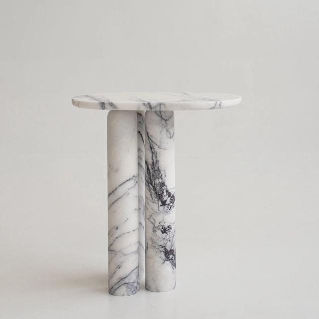 Bàn phụ Trio III — nội thất đá Rochelle