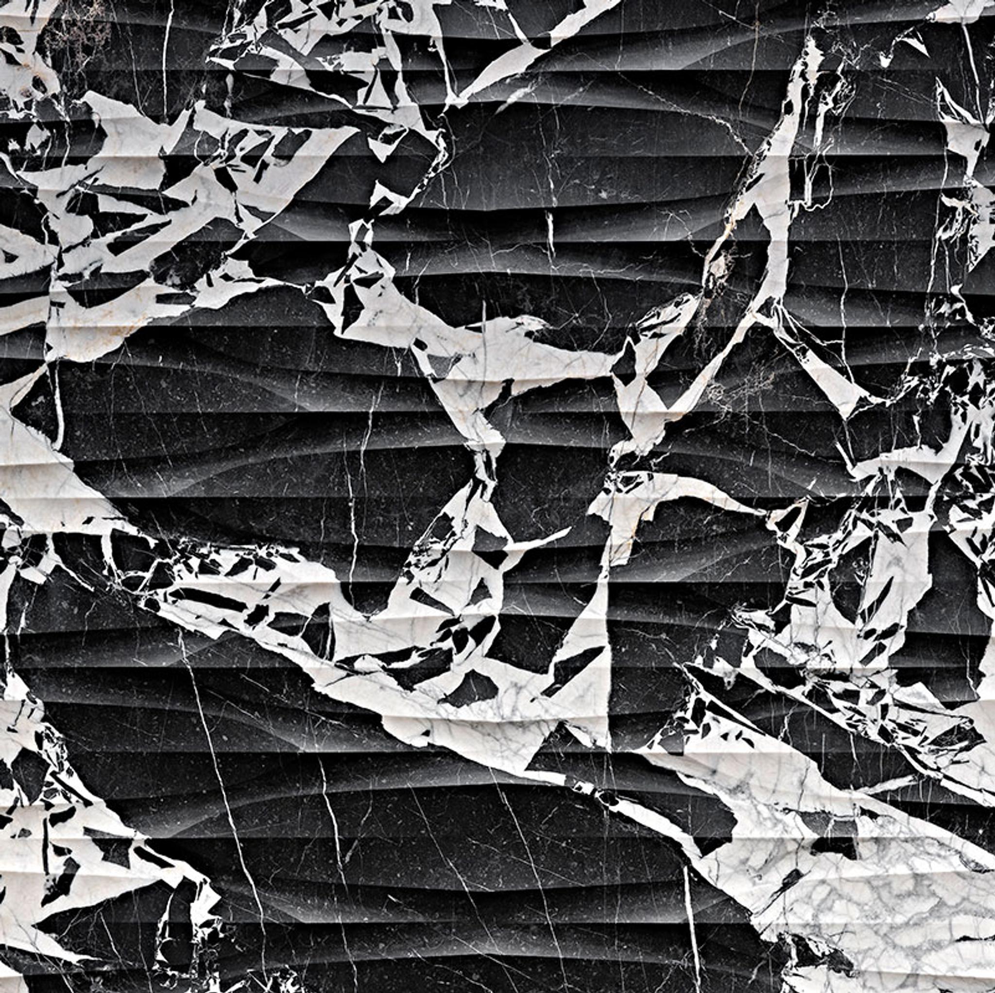 Vách đá 3D Prisma — bề mặt đá tự nhiên điêu khắc nổi khối, Lithos