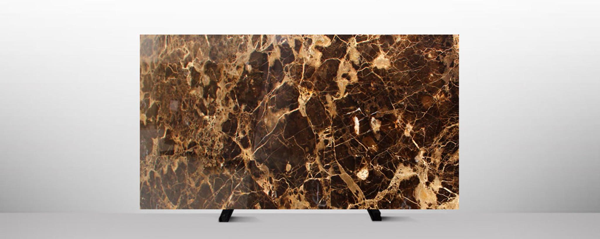 Đá Emperador — marble nâu Tây Ban Nha — ảnh tấm lớn (slab)