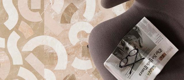 Vách đá 3D Anemone — bề mặt đá tự nhiên điêu khắc nổi khối, Lithos