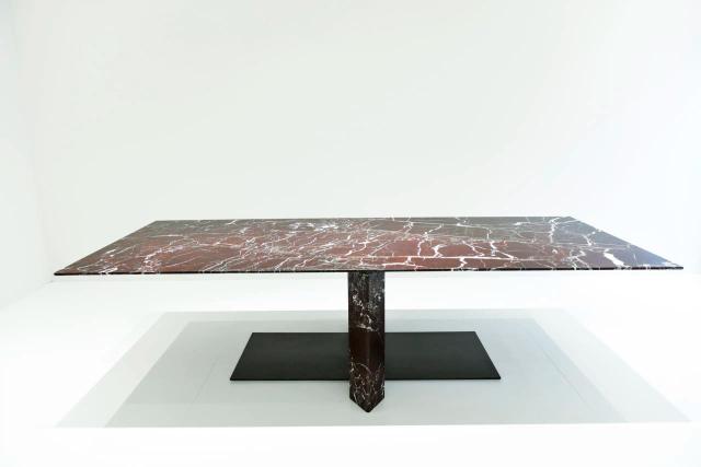 Bàn ăn Kalende — nội thất đá Rochelle Stone