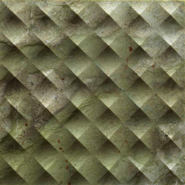Vách đá 3D Gemma — bề mặt đá tự nhiên điêu khắc nổi khối, Lithos