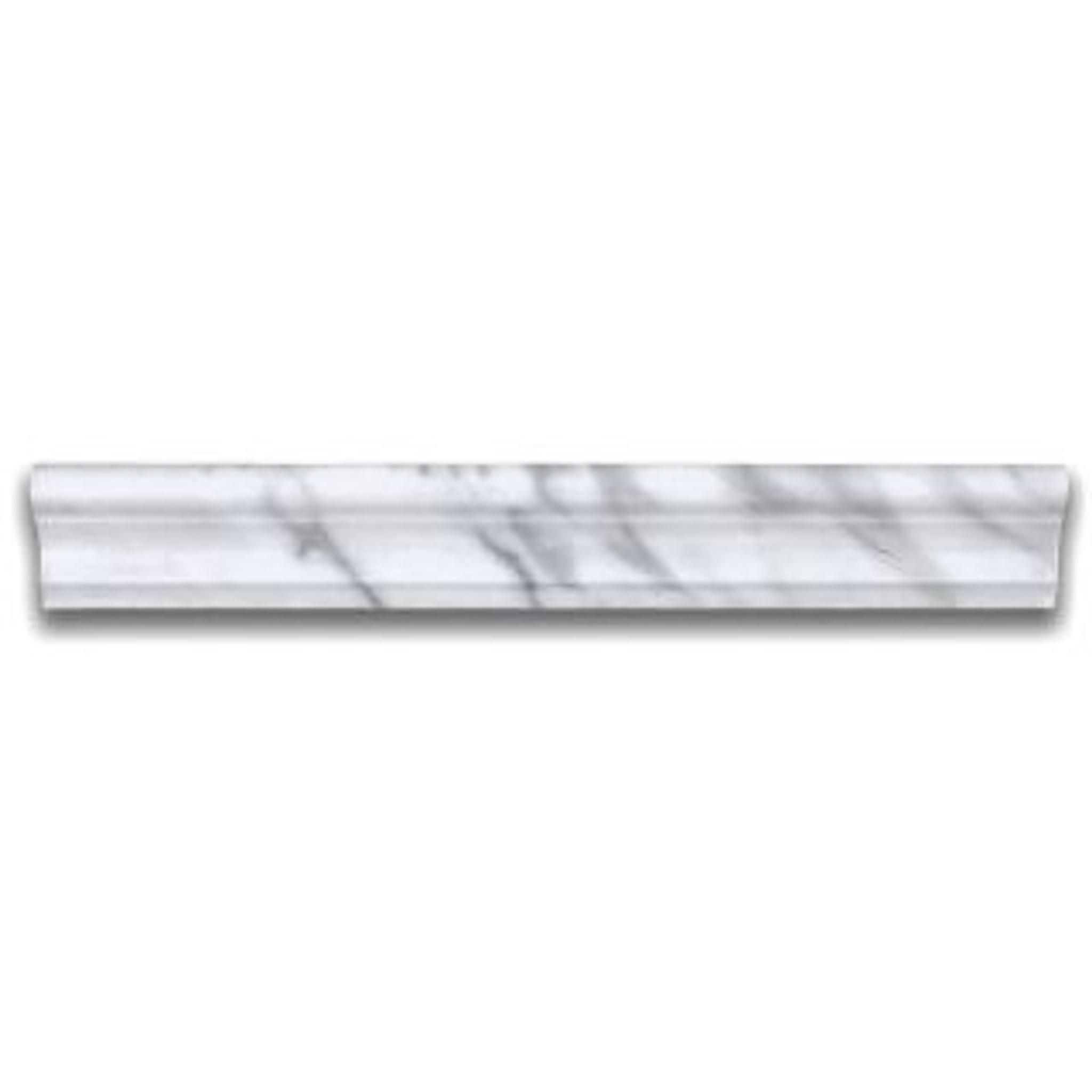 Phào chỉ đá Statuary Chair Rail (viền giữa tường) — bề mặt đánh bóng (polished), Rochelle Couture