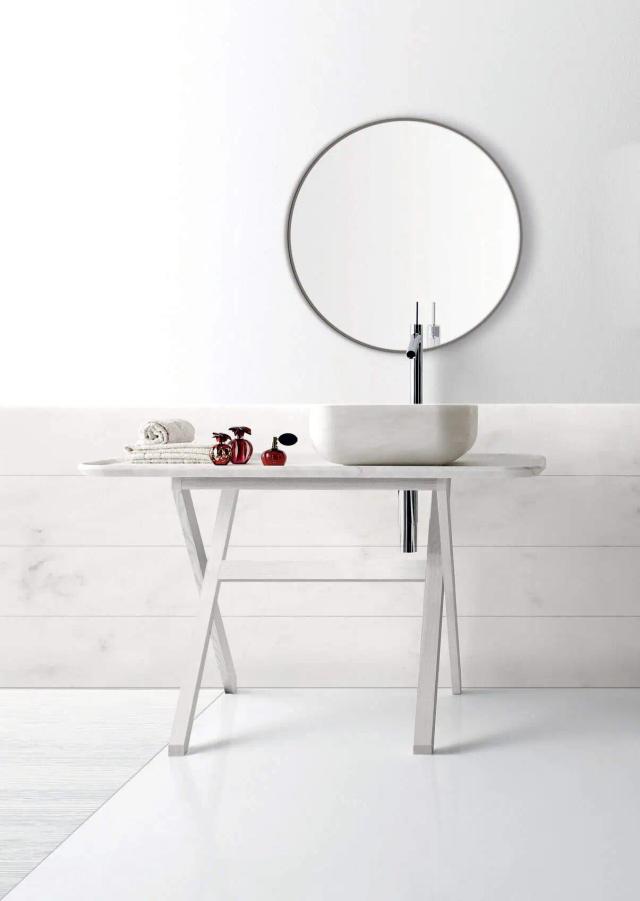 Bàn rửa lavabo Stick — nội thất đá Rochelle Stone