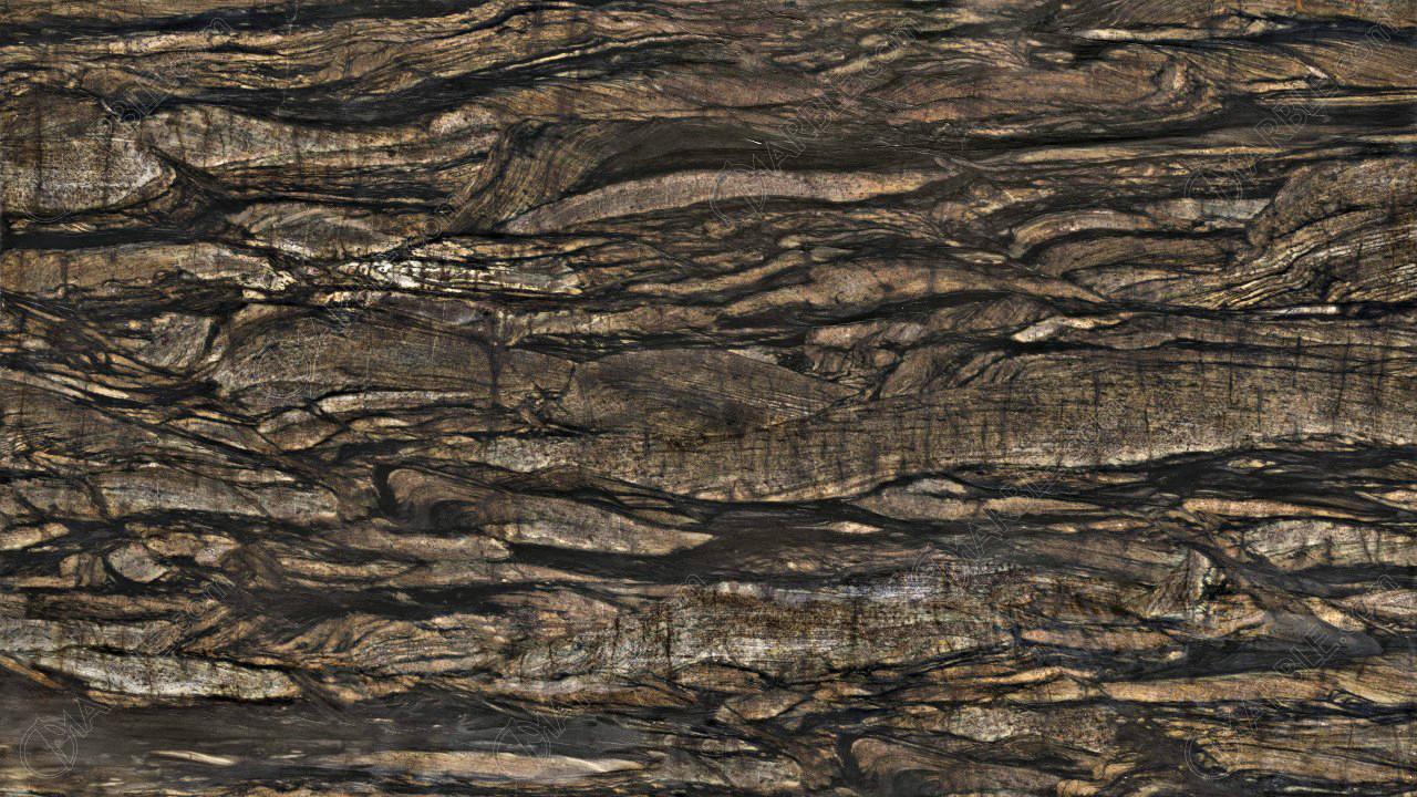 Đá Sandalus — đá thạch anh tự nhiên (quartzite), ảnh bề mặt