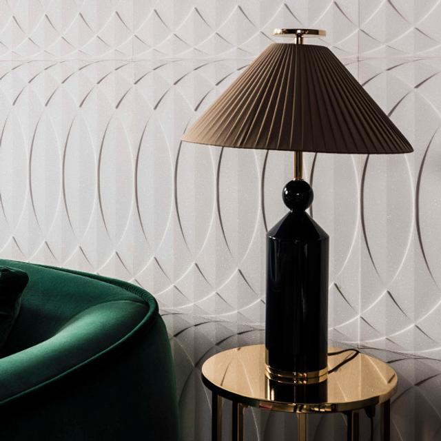 Vách đá 3D Compasso — bề mặt đá tự nhiên điêu khắc nổi khối, Lithos
