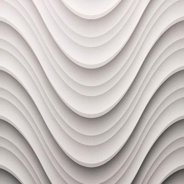 Vách đá 3D Seta — bề mặt đá tự nhiên điêu khắc nổi khối, Lithos