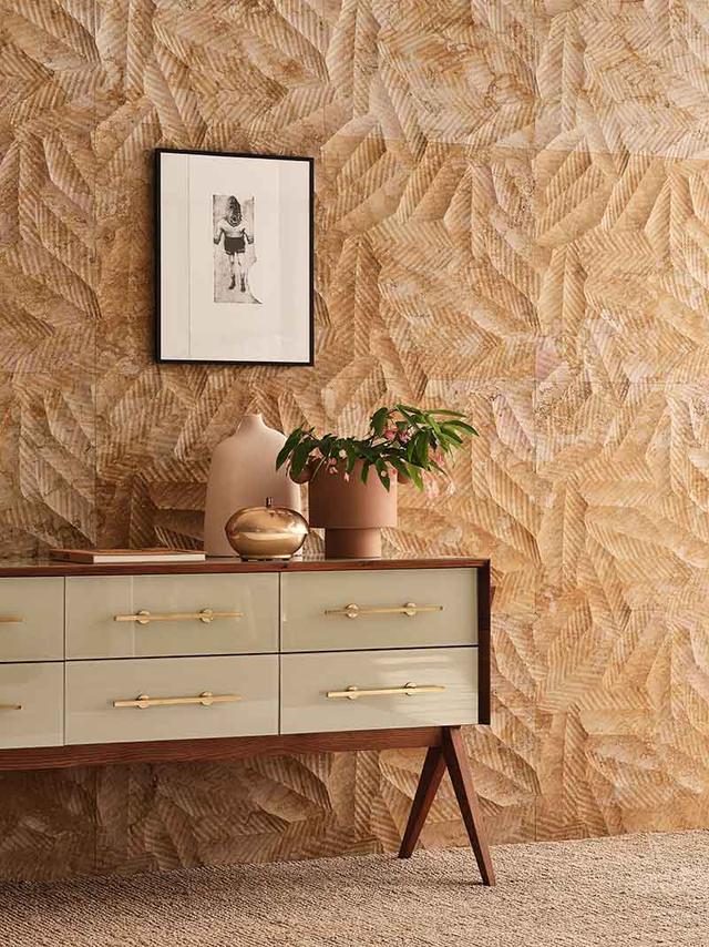 Vách đá 3D Tropico — bề mặt đá tự nhiên điêu khắc nổi khối, Lithos