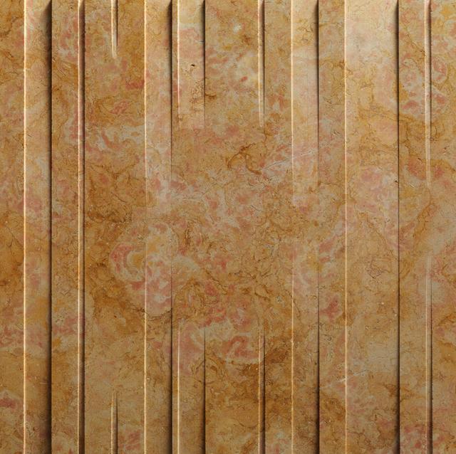 Vách đá 3D Barcode Uno — bề mặt đá tự nhiên điêu khắc nổi khối, Lithos