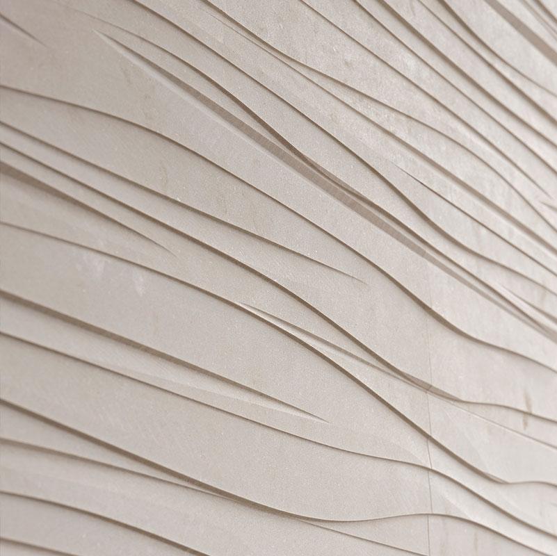 Vách đá 3D Vena — bề mặt đá tự nhiên điêu khắc nổi khối, Lithos