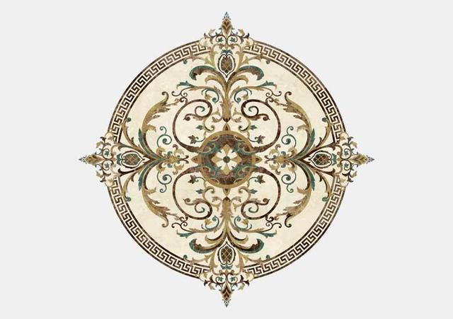 Hoa văn đá khảm marble European — Rochelle Stone