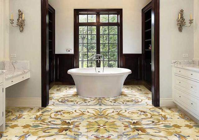 Hoa văn đá khảm marble Tivoli — Rochelle Stone