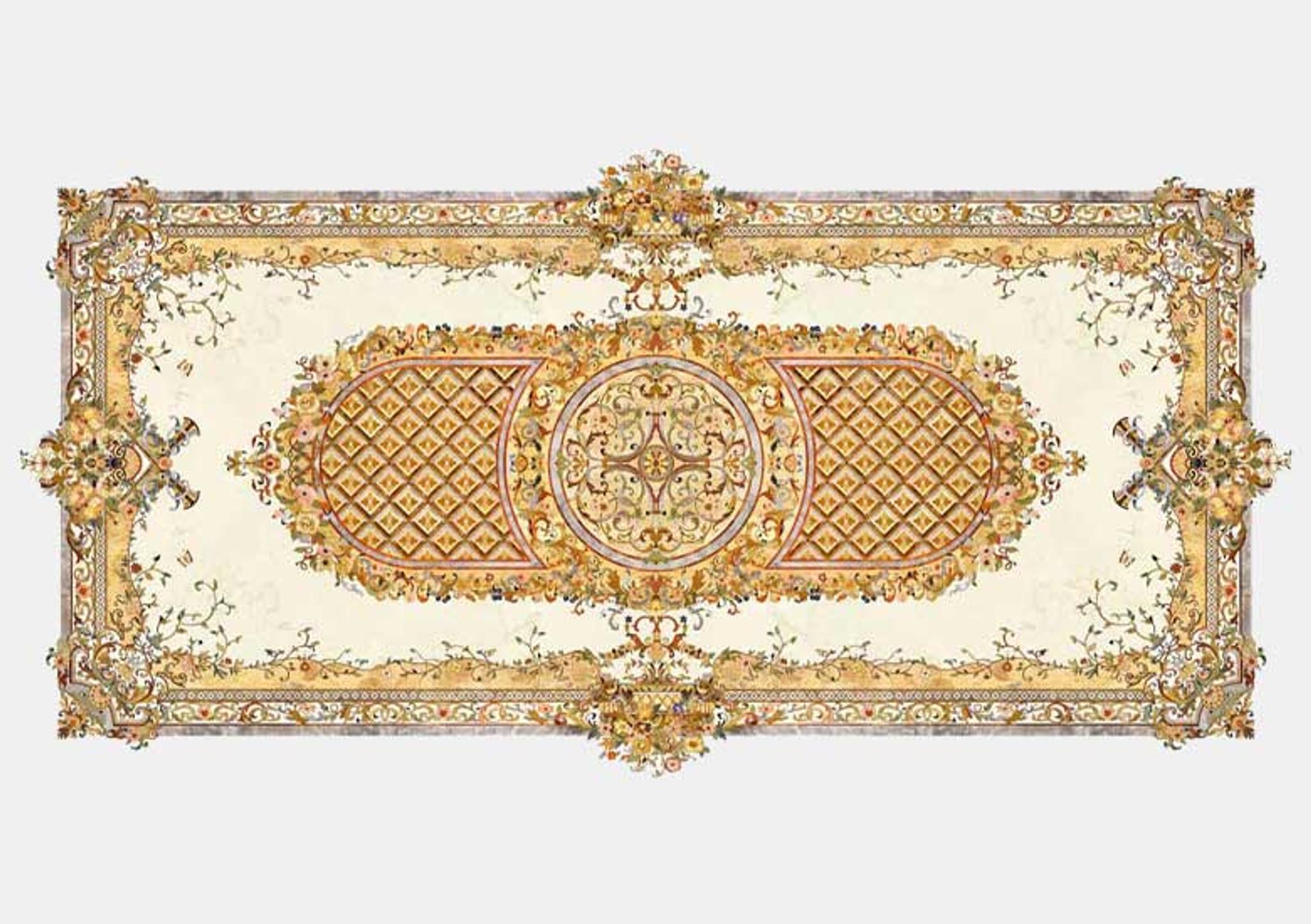 Hoa văn đá khảm marble Parisian — Rochelle Couture