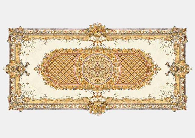 Hoa văn đá khảm marble Parisian — Rochelle Stone