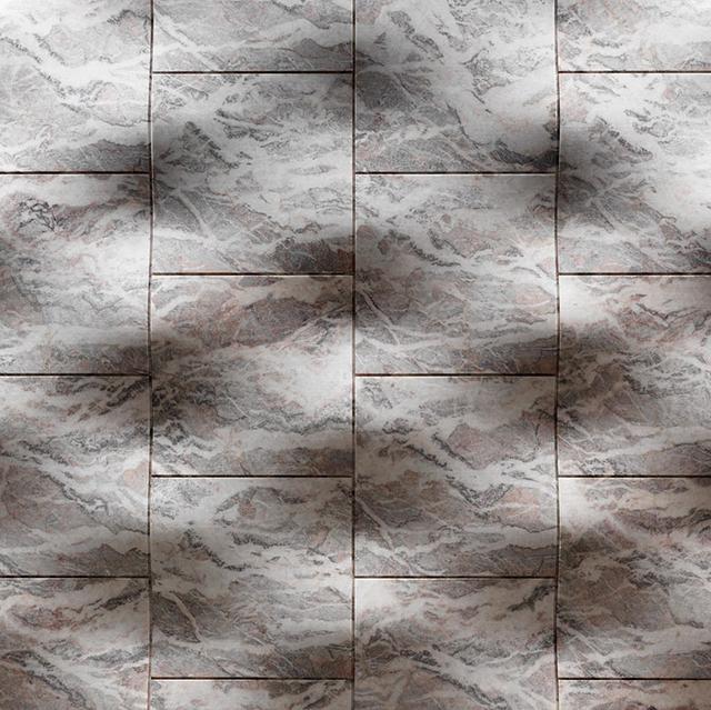 Vách đá 3D Organza — bề mặt đá tự nhiên điêu khắc nổi khối, Lithos