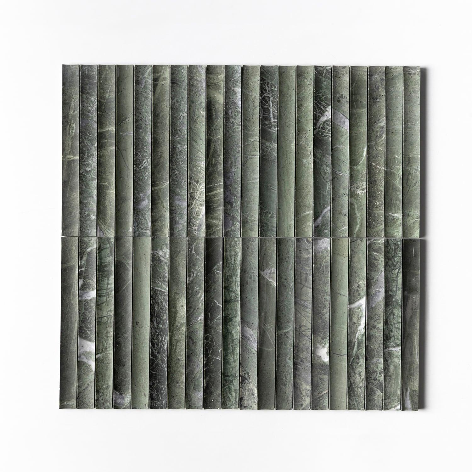 Ion Mosaic — mosaic đá sọc trụ tròn 3D, Rochelle