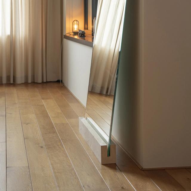 Giá đỡ gương đá tựa tường — nội thất đá Rochelle