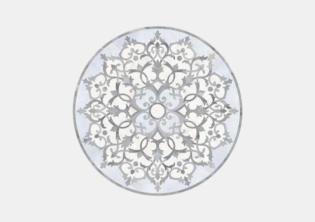 Hoa văn đá khảm marble Calais — Rochelle Stone